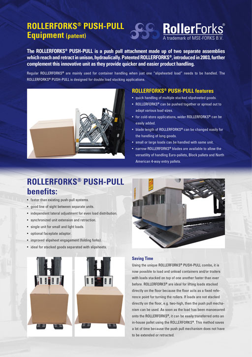 PUSH PULL RollerForks